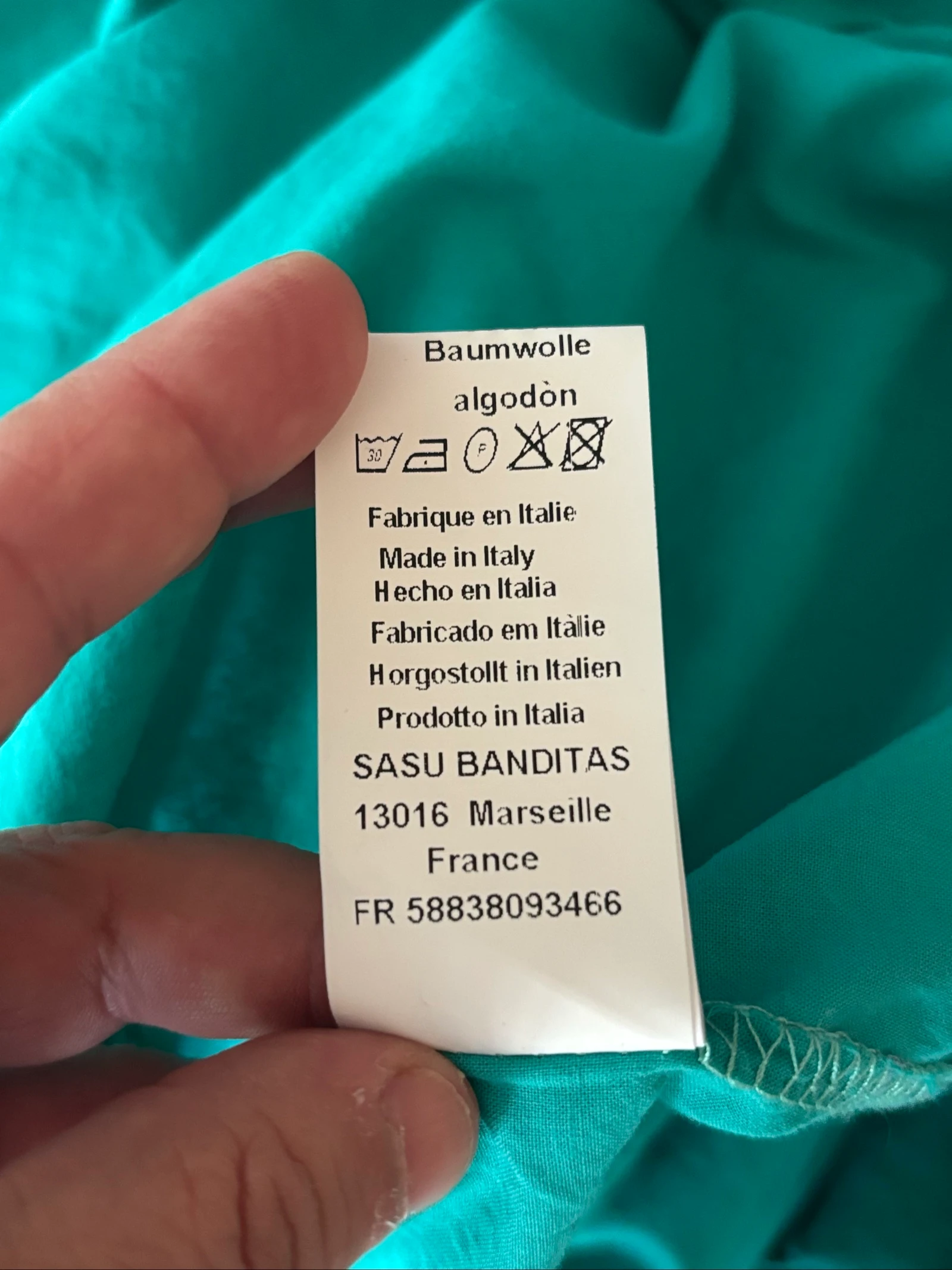 🌸 Blusa de corte reto Banditas de Marselha - Modelo Mimosa - Tamanho único – photo 6